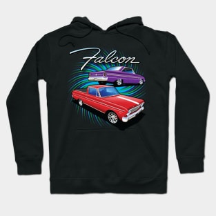 '63 Falcon and '65 Ranchero Hoodie